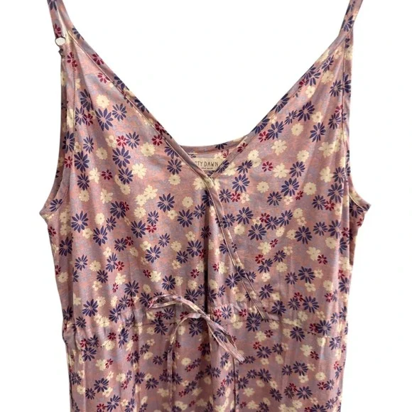 Floral Purple Maxi Dress - Picture 3 of 13